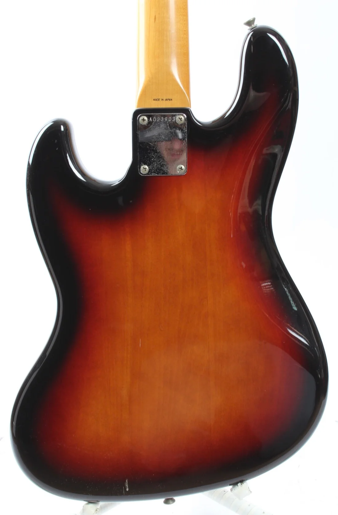 1985 Fender Jazz Bass 62 Reissue sunburst - Image 7