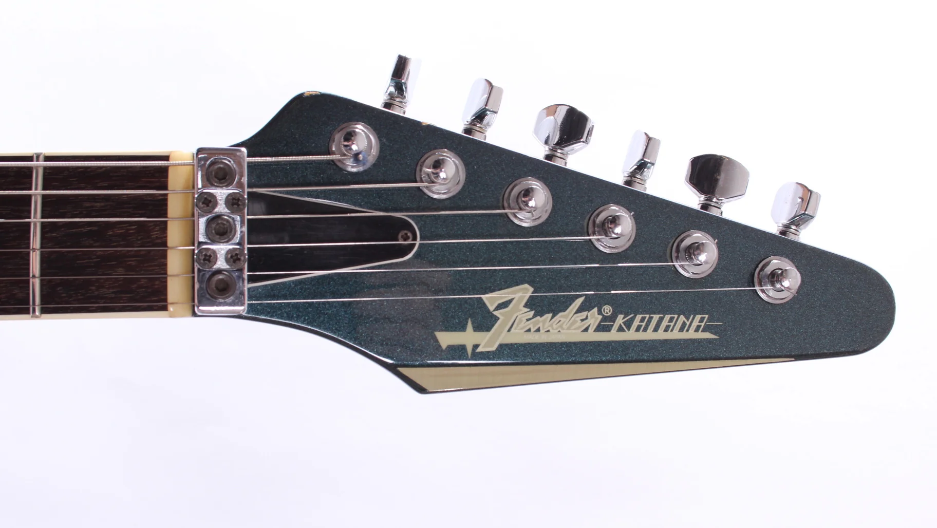1985 Fender Katana gun metal blue - Image 5