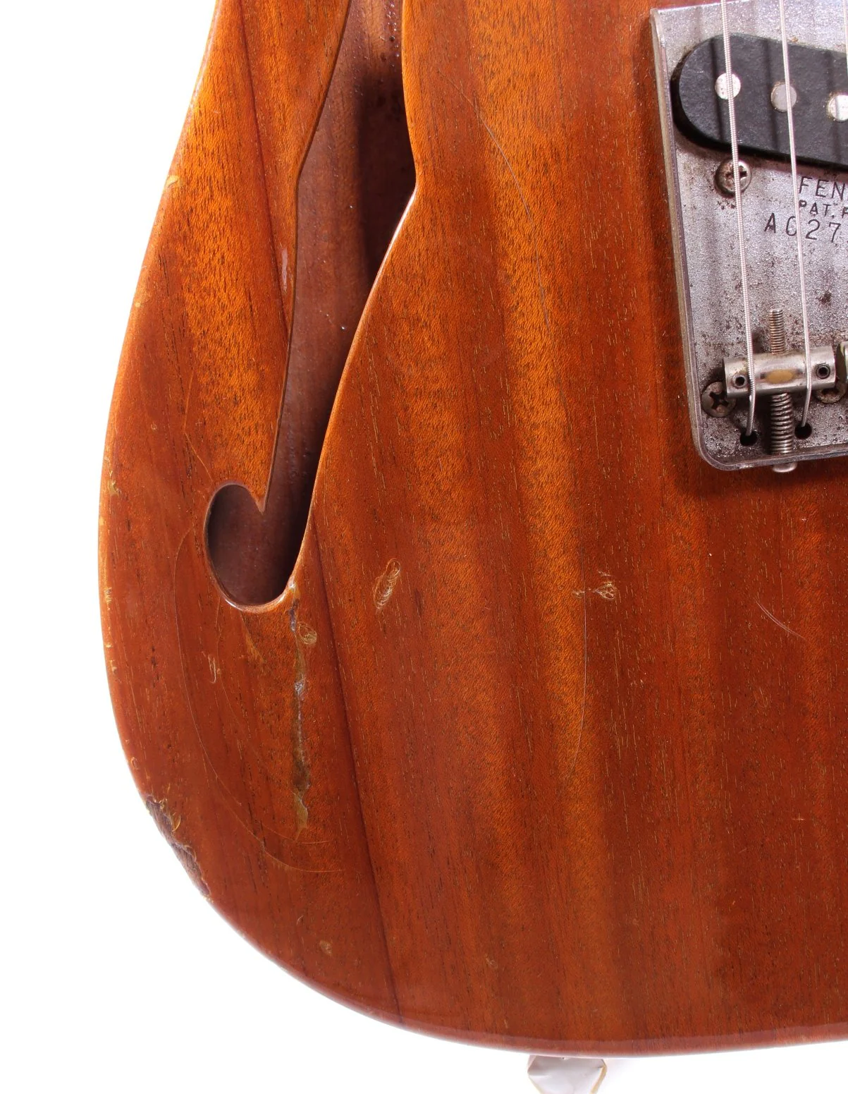 1985 Fender Telecaster Thinline '69 Reissue mahagony - Image 12