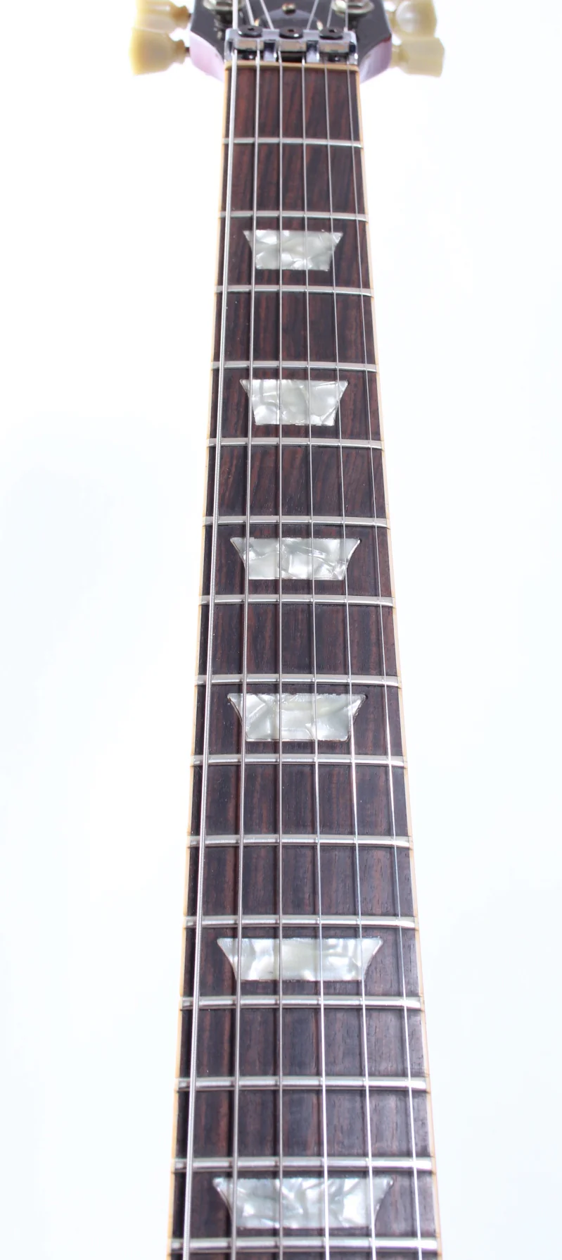1985 Gibson Les Paul Standard Flametop pre-historic reissue Kahler heritage dark sunburst - Image 4