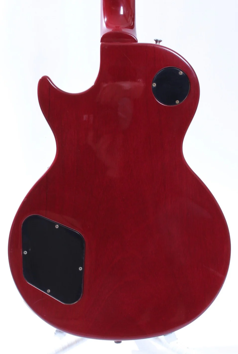 1985 Gibson Les Paul Standard Flametop pre-historic reissue Kahler heritage dark sunburst - Image 8