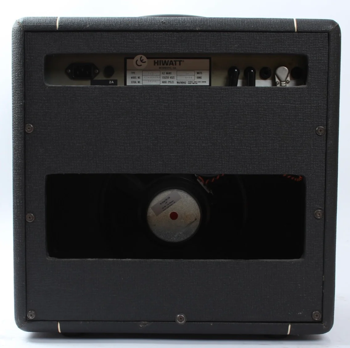 1985 Hiwatt Lead 20 1x10 combo - Image 4