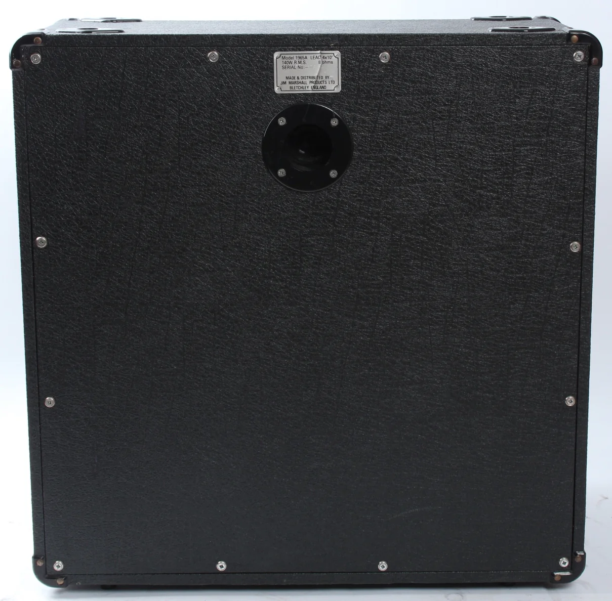 1985 Marshall 1965A 4x10" cabinet - Image 3