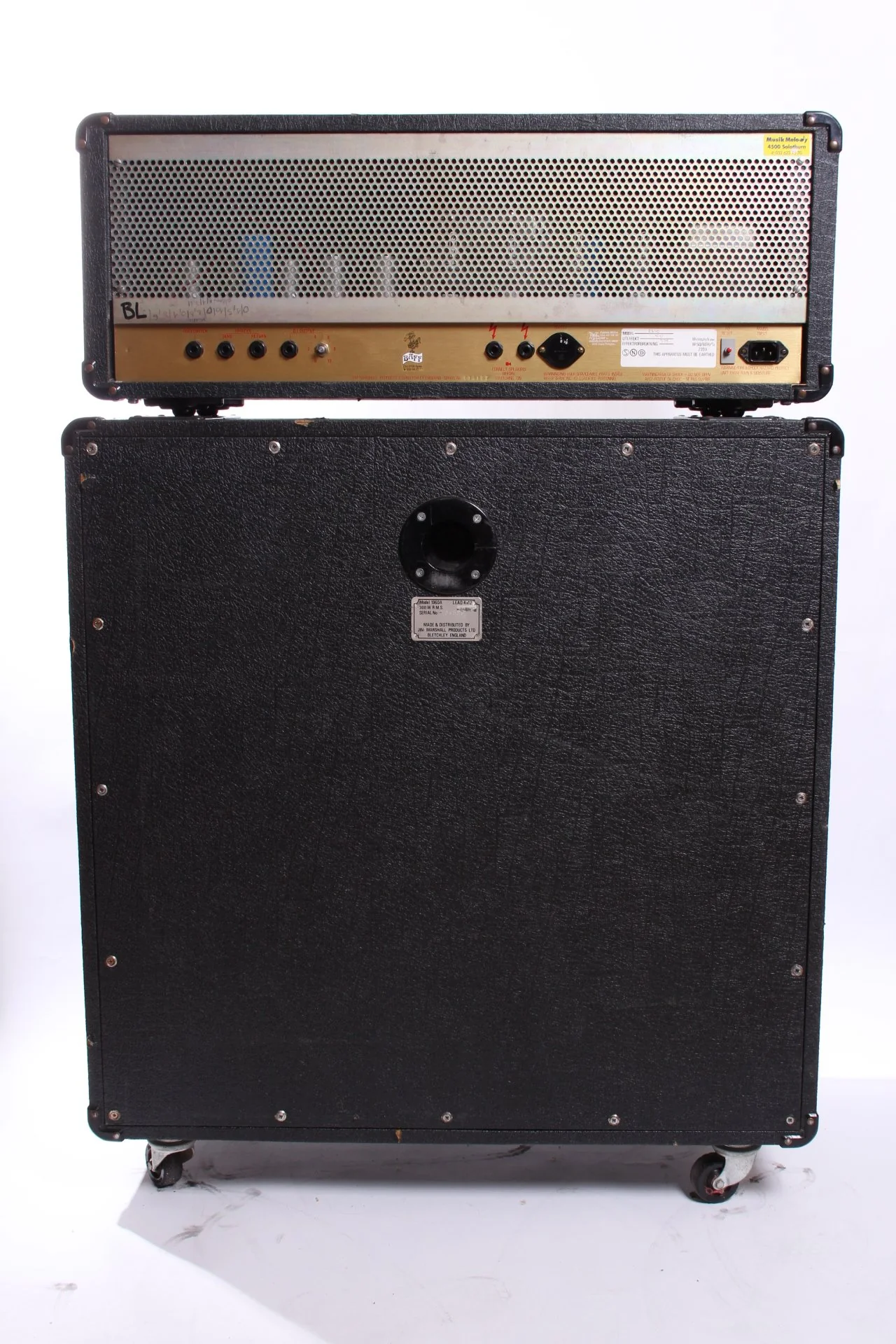 1985 Marshall JCM800 Model 2210 w/cabinet - Image 14