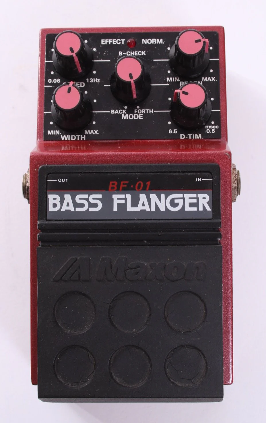 1985 Maxon Bass Flanger BF-01 - Image 3