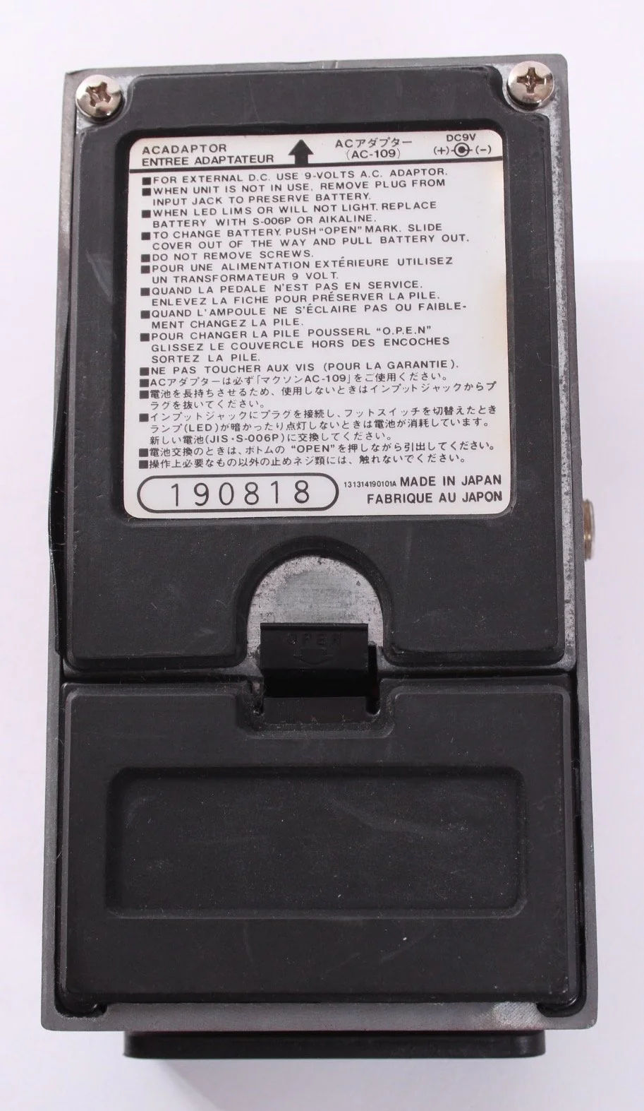 1985 Maxon Bass Flanger BF-01 - Image 4