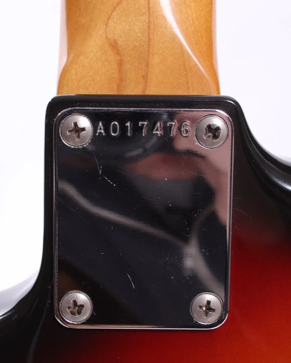 1985 Squier by Fender Japan Stratocaster '62 Reissue sunburst - Image 11