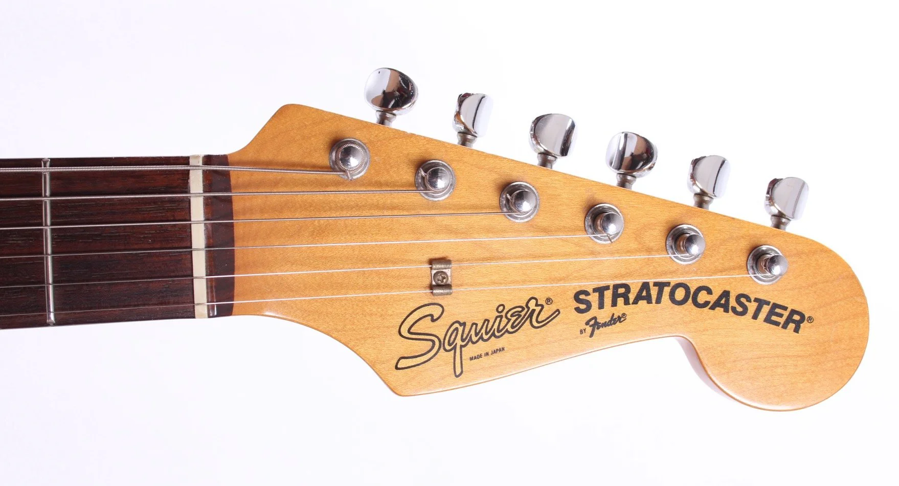 1985 Squier by Fender Japan Stratocaster '62 Reissue sunburst - Image 4