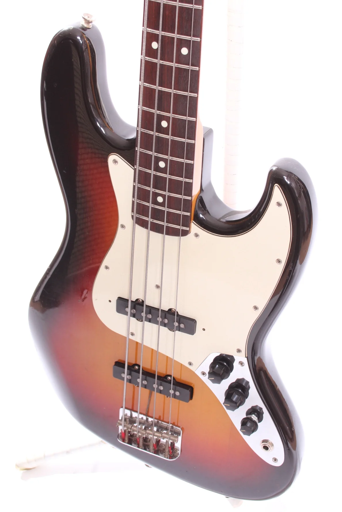 1985 Squier Jazz Bass JB-355 62 Reissue sunburst - Image 3