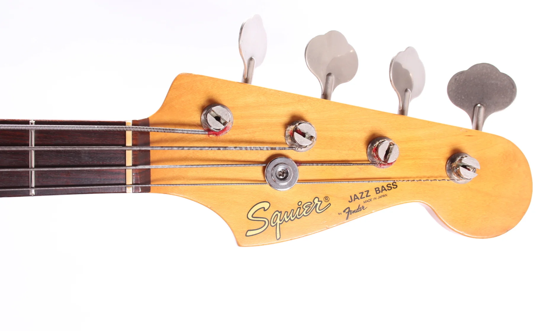 1985 Squier Jazz Bass JB-355 62 Reissue sunburst - Image 5