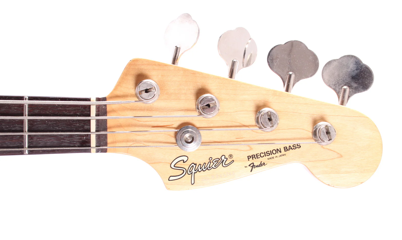 1985 Squier Precision Bass medium scale black - Image 5