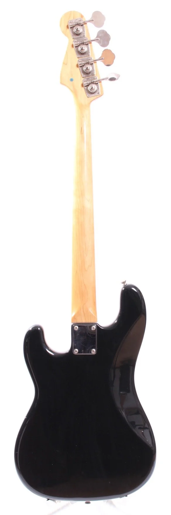 1985 Squier Precision Bass medium scale black - Image 6