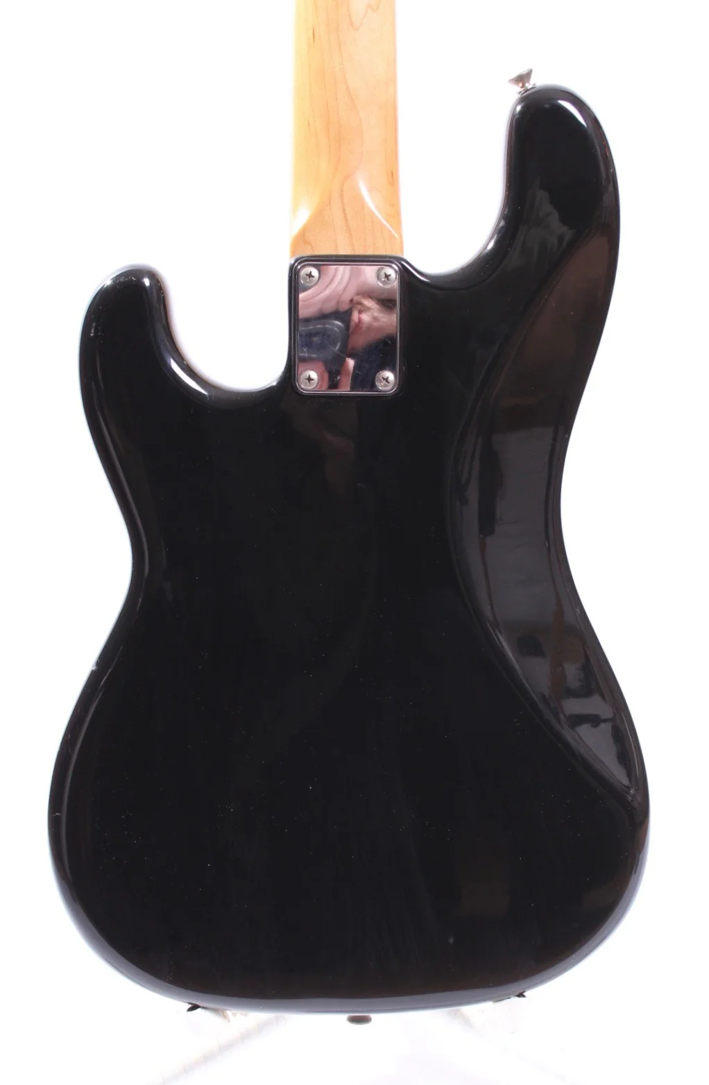 1985 Squier Precision Bass medium scale black - Image 7