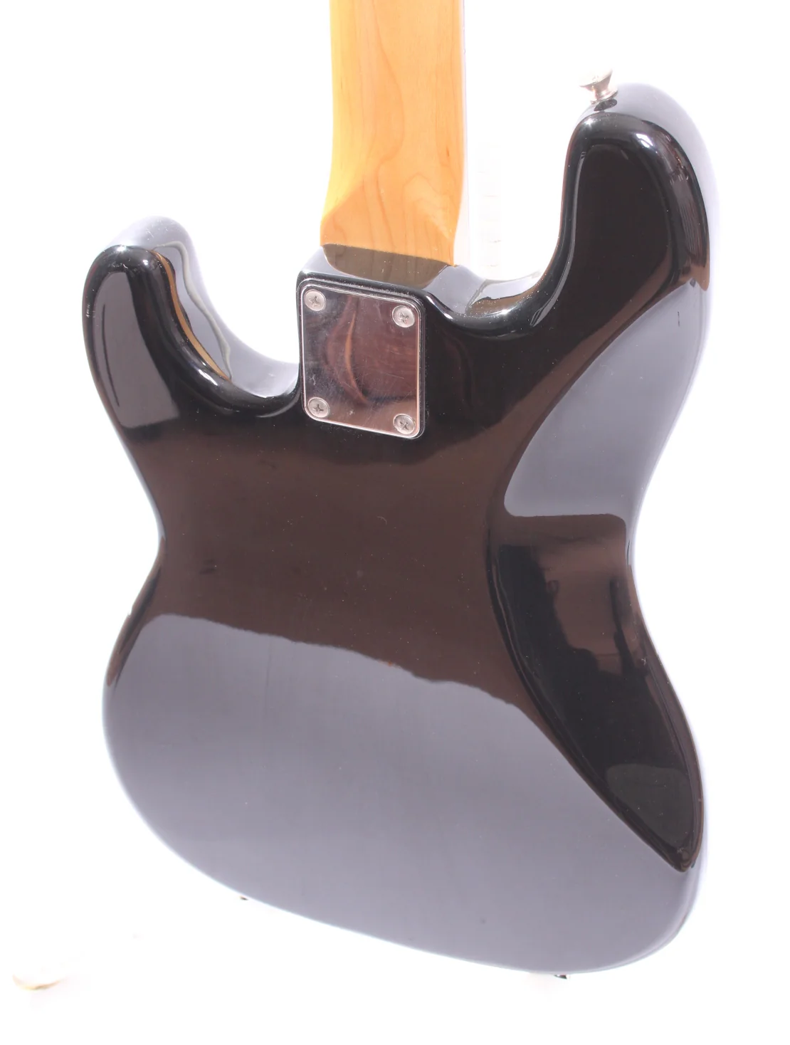 1985 Squier Precision Bass medium scale black - Image 8