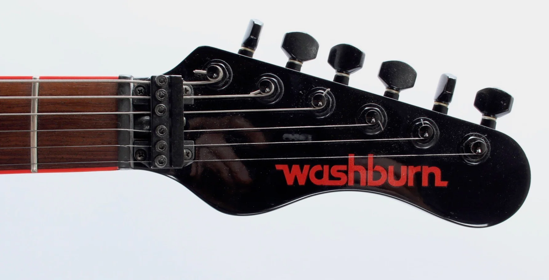1985 Washburn Tour 24 Vibrato BBR red hot black - Image 5