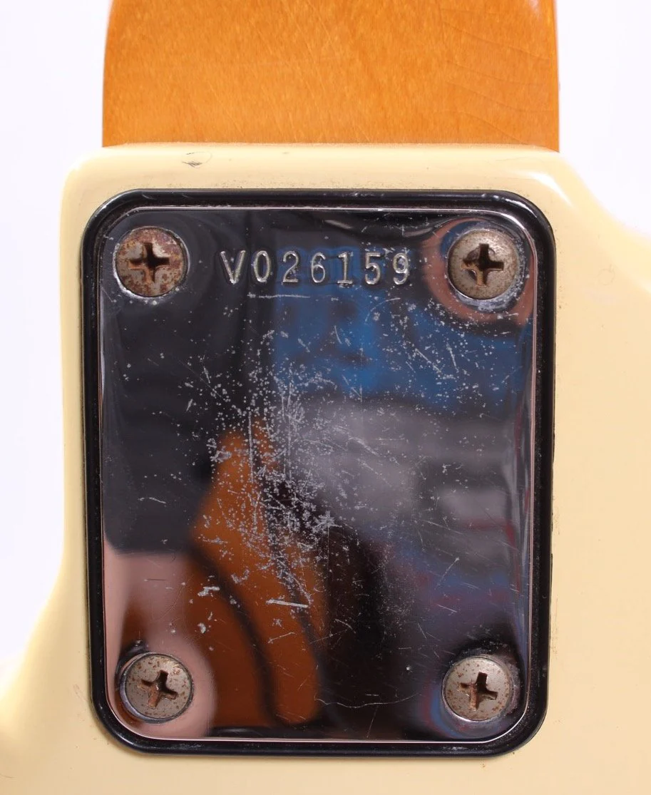 1986 Fender American Vintage 62 Reissue Jazz Bass olympic white - Image 11