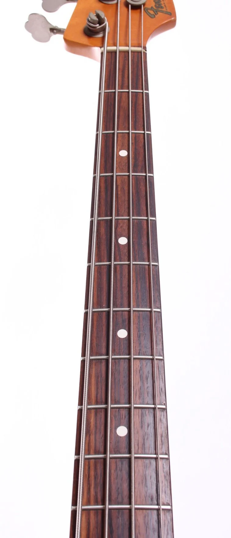 1986 Fender American Vintage 62 Reissue Jazz Bass olympic white - Image 4