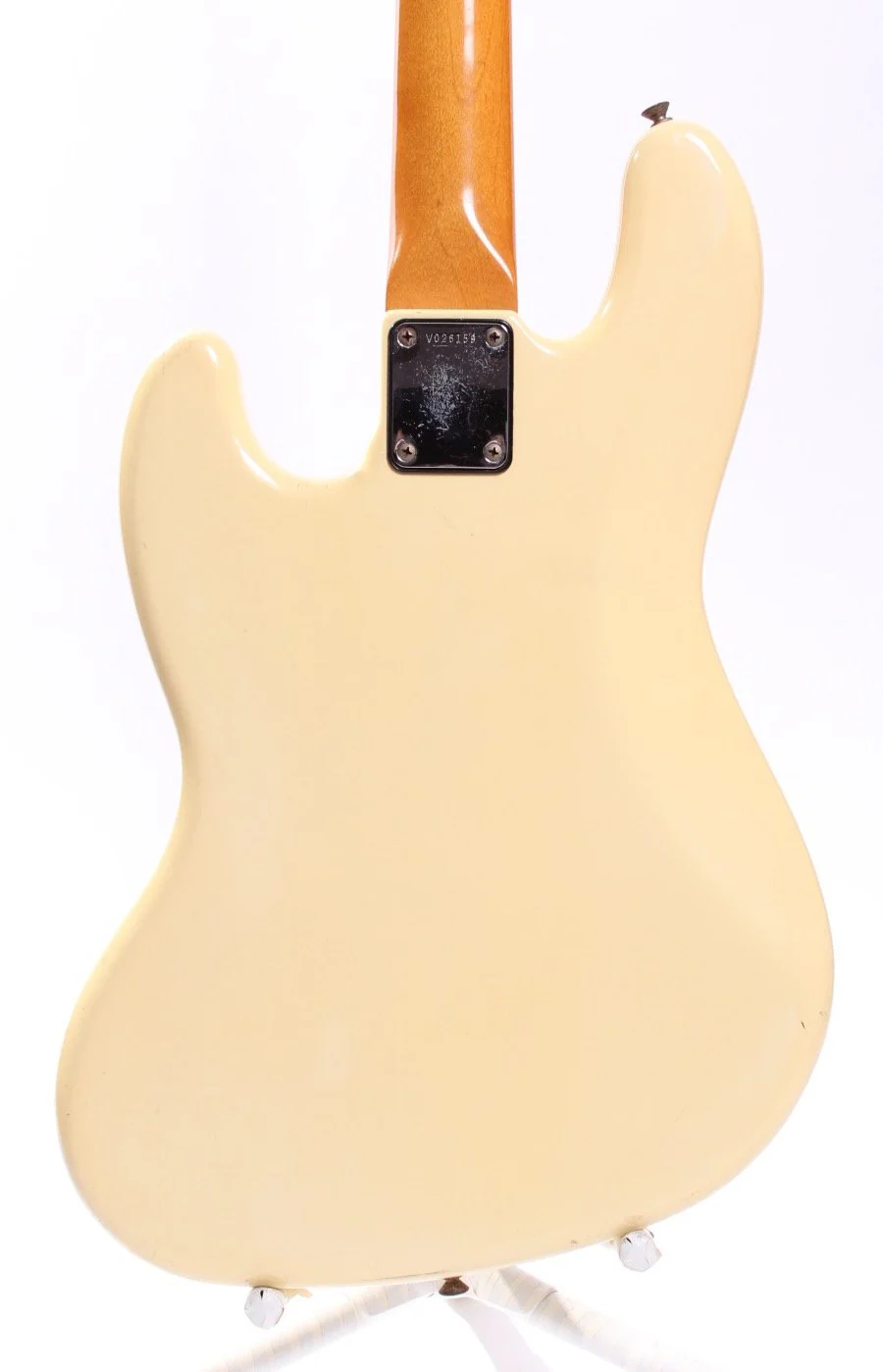 1986 Fender American Vintage 62 Reissue Jazz Bass olympic white - Image 7