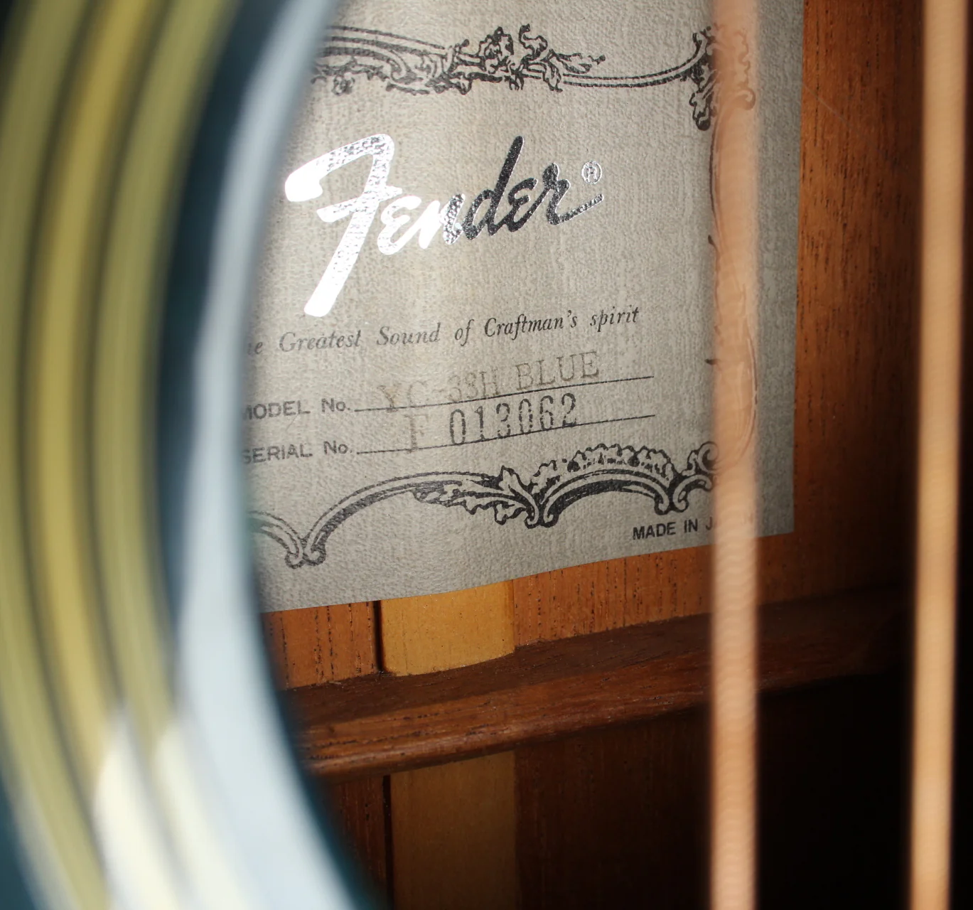 1986 Fender Catalina YC-38H blue - Image 11