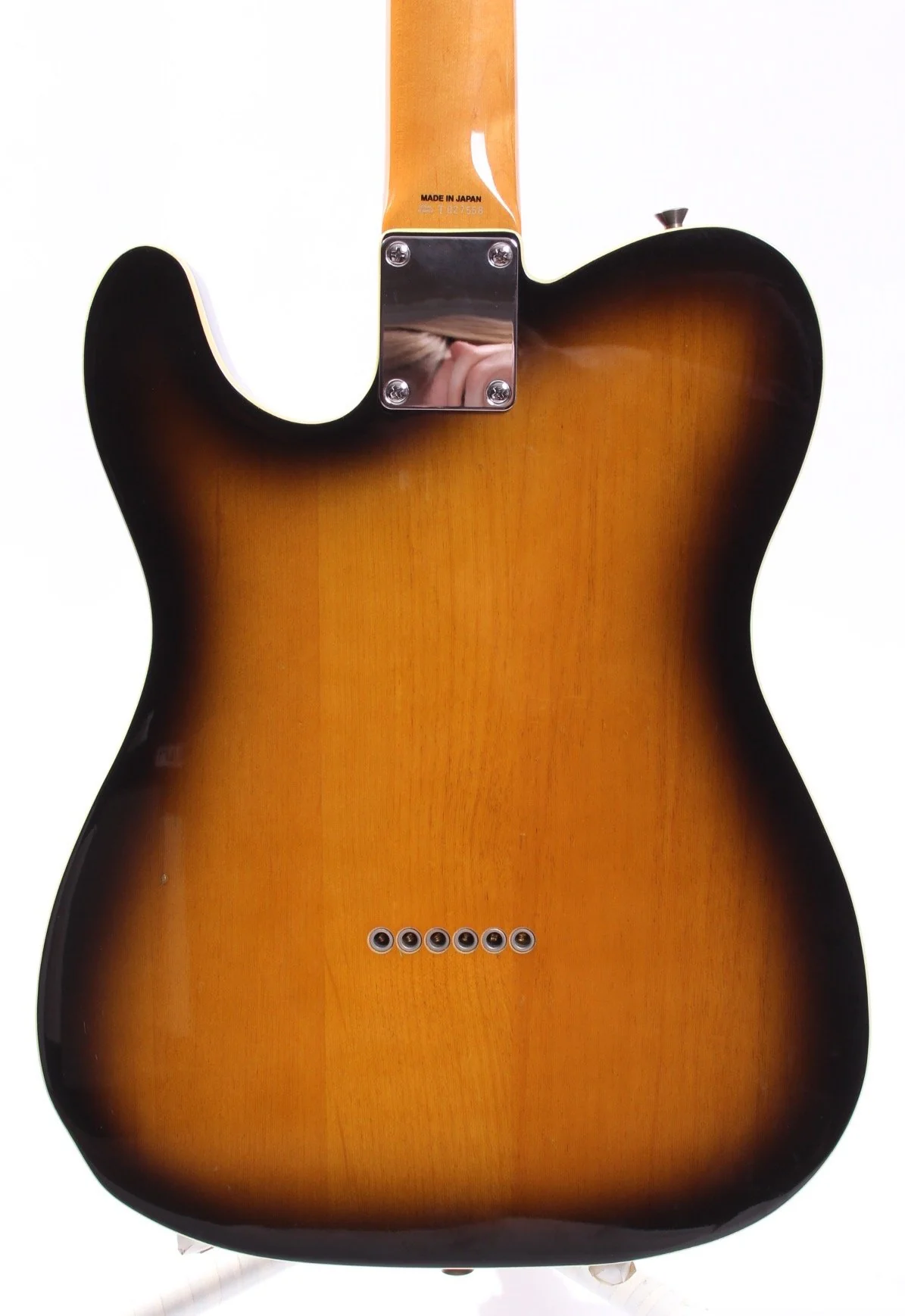 1986 Fender Esquire Custom 62 Reissue sunburst - Image 7