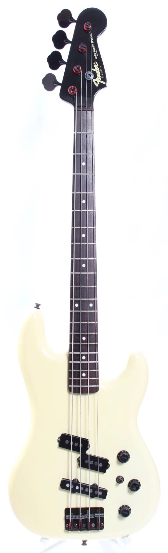 1986 Fender Jazz Bass Special PJ-535 32" Medium Scale vintage white