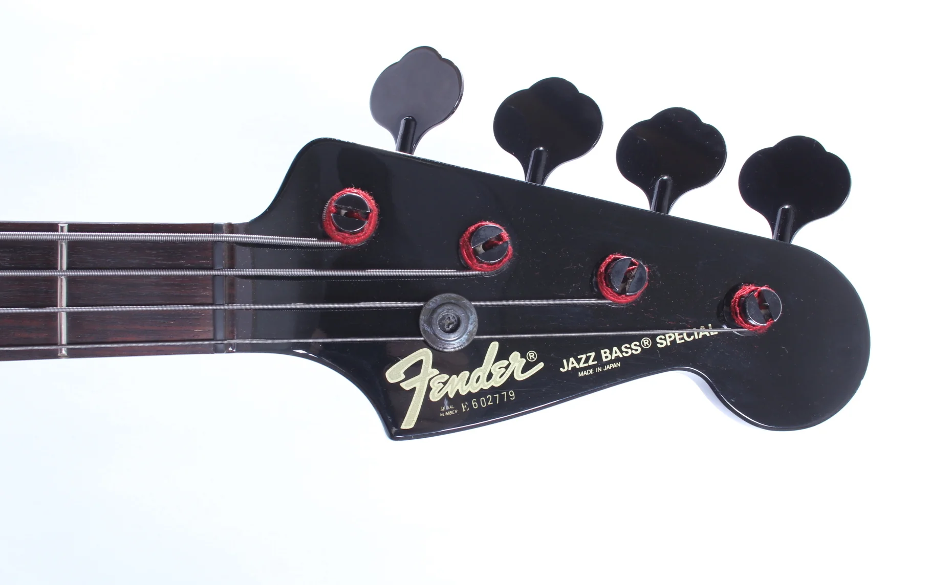1986 Fender Jazz Bass Special PJ-535 32" Medium Scale vintage white - Image 5