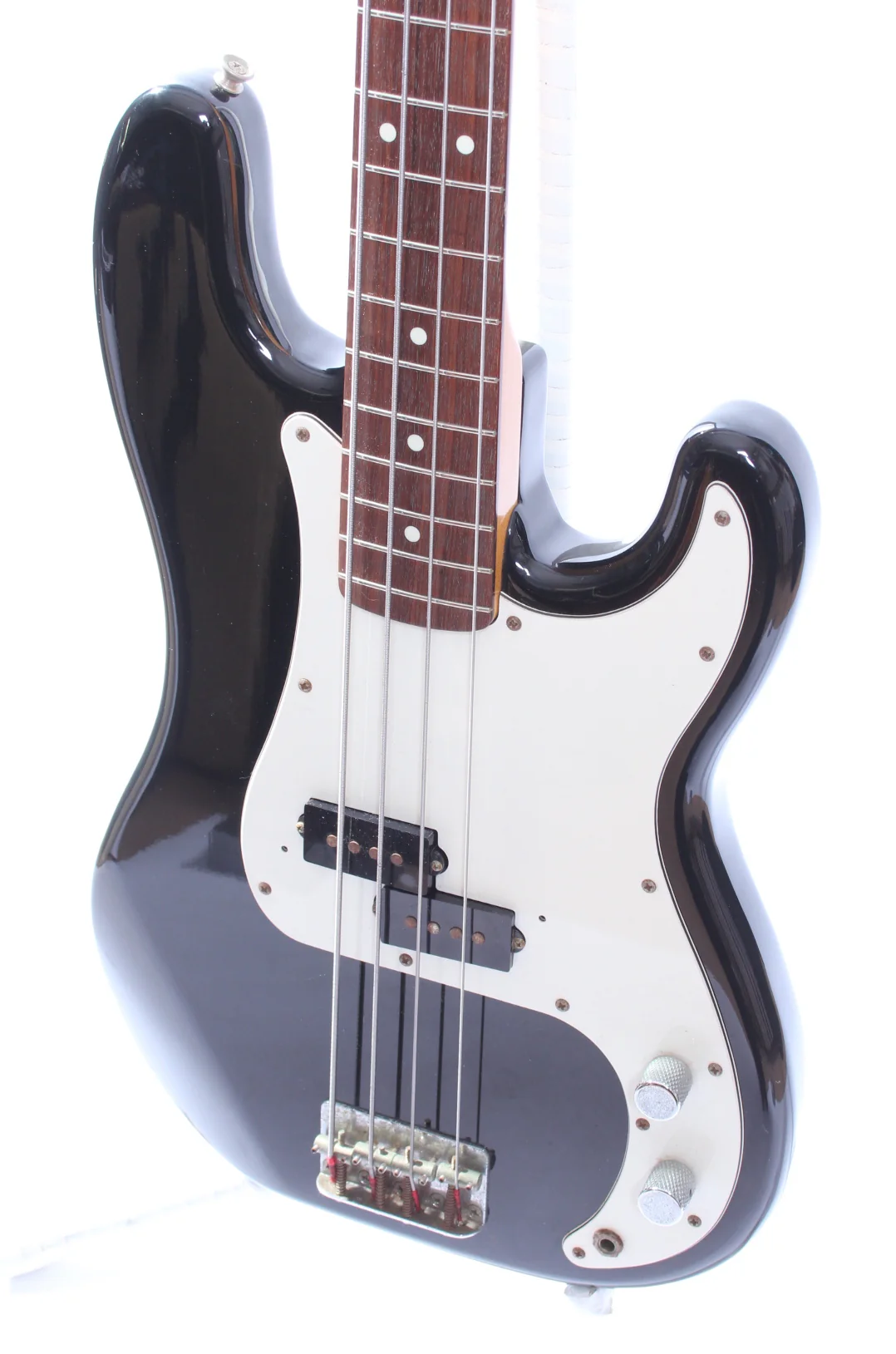 1986 Fender Precision Bass 62 Reissue black - Image 3