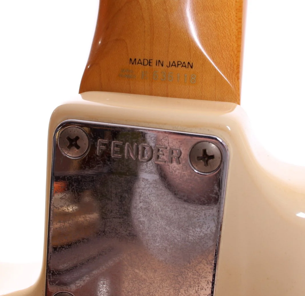 1986 Fender Stratocaster 62 Reissue olympic white - Image 11