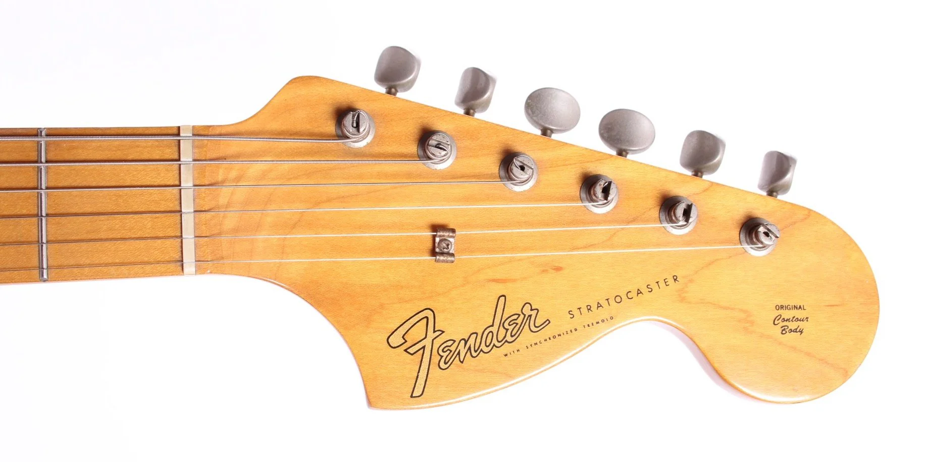 1986 Fender Stratocaster 67 Reissue maple cap vintage white - Image 5