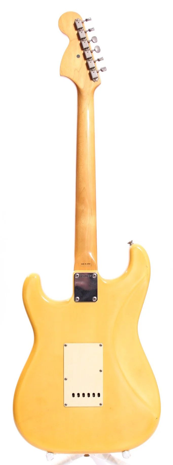 1986 Fender Stratocaster 67 Reissue maple cap vintage white - Image 6