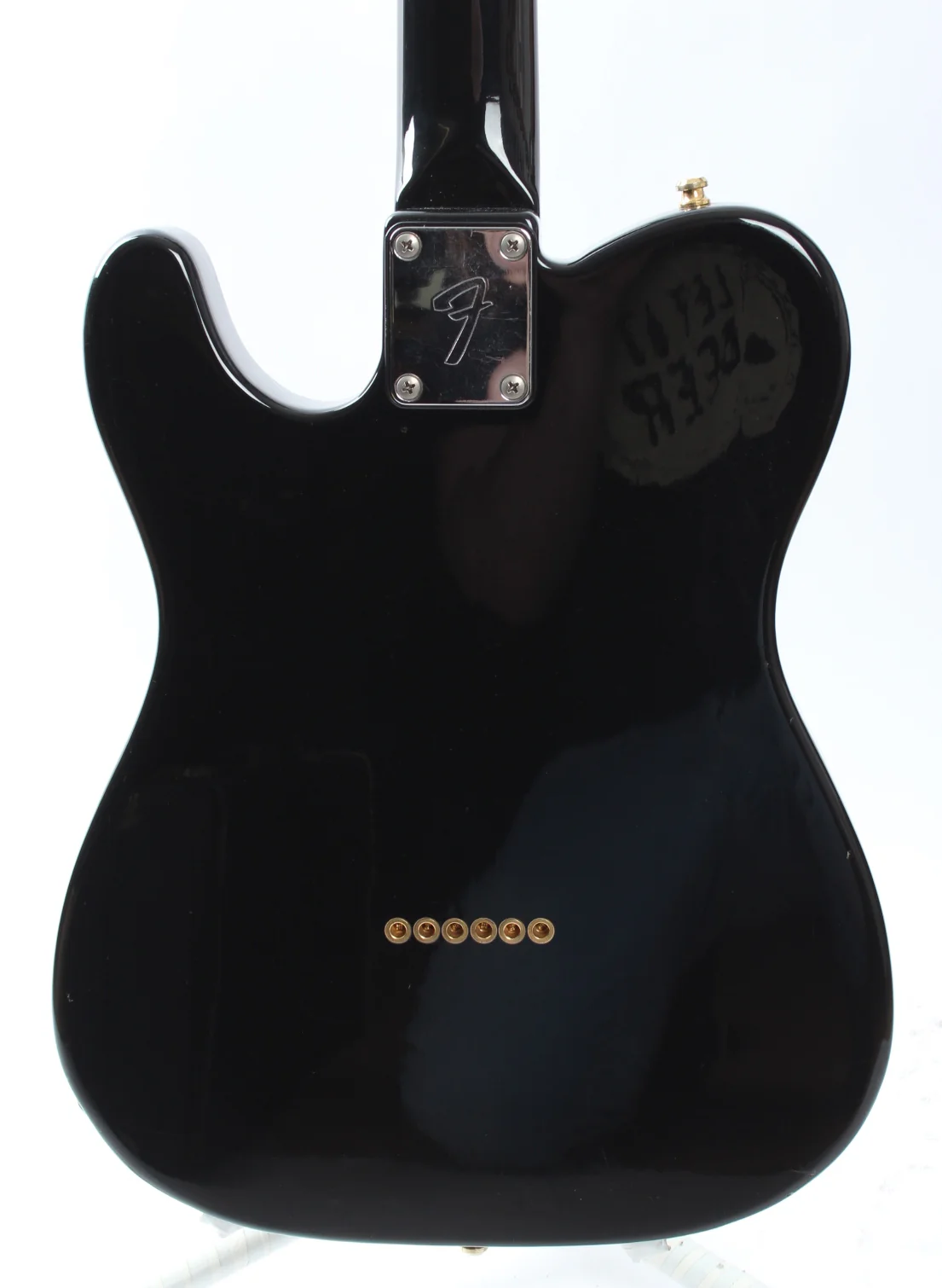 1986 Fender Telecaster 72 Reissue P-90 all black - Image 7