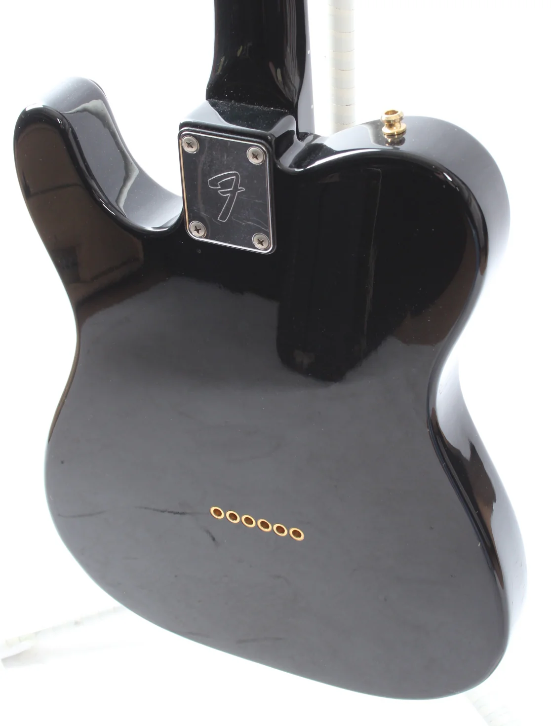 1986 Fender Telecaster 72 Reissue P-90 all black - Image 8