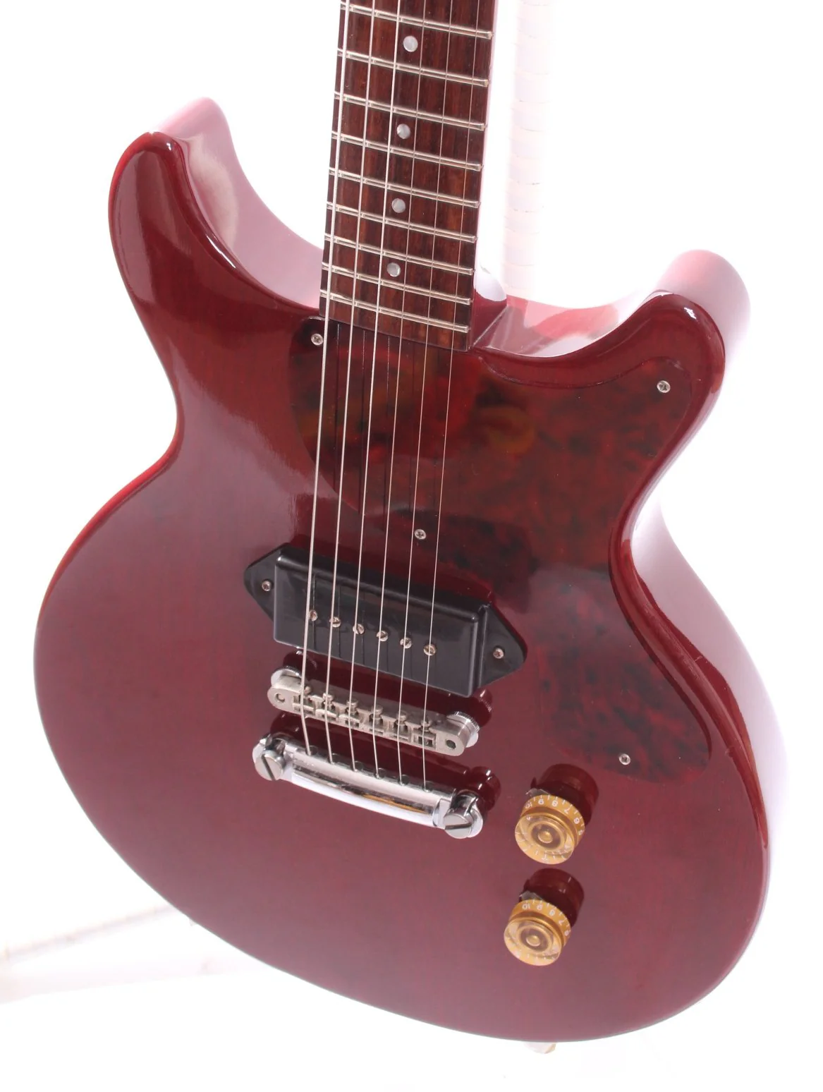 1986 Gibson Les Paul Junior DC cherry red - Image 3
