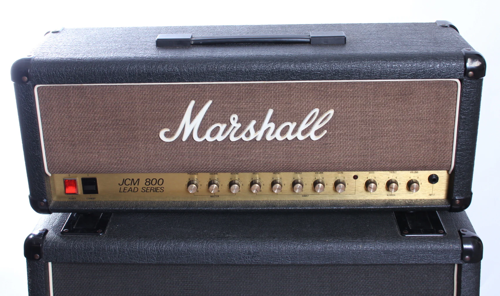 1986 Marshall JCM800 2205 full stack G12-65 speakers - Image 2