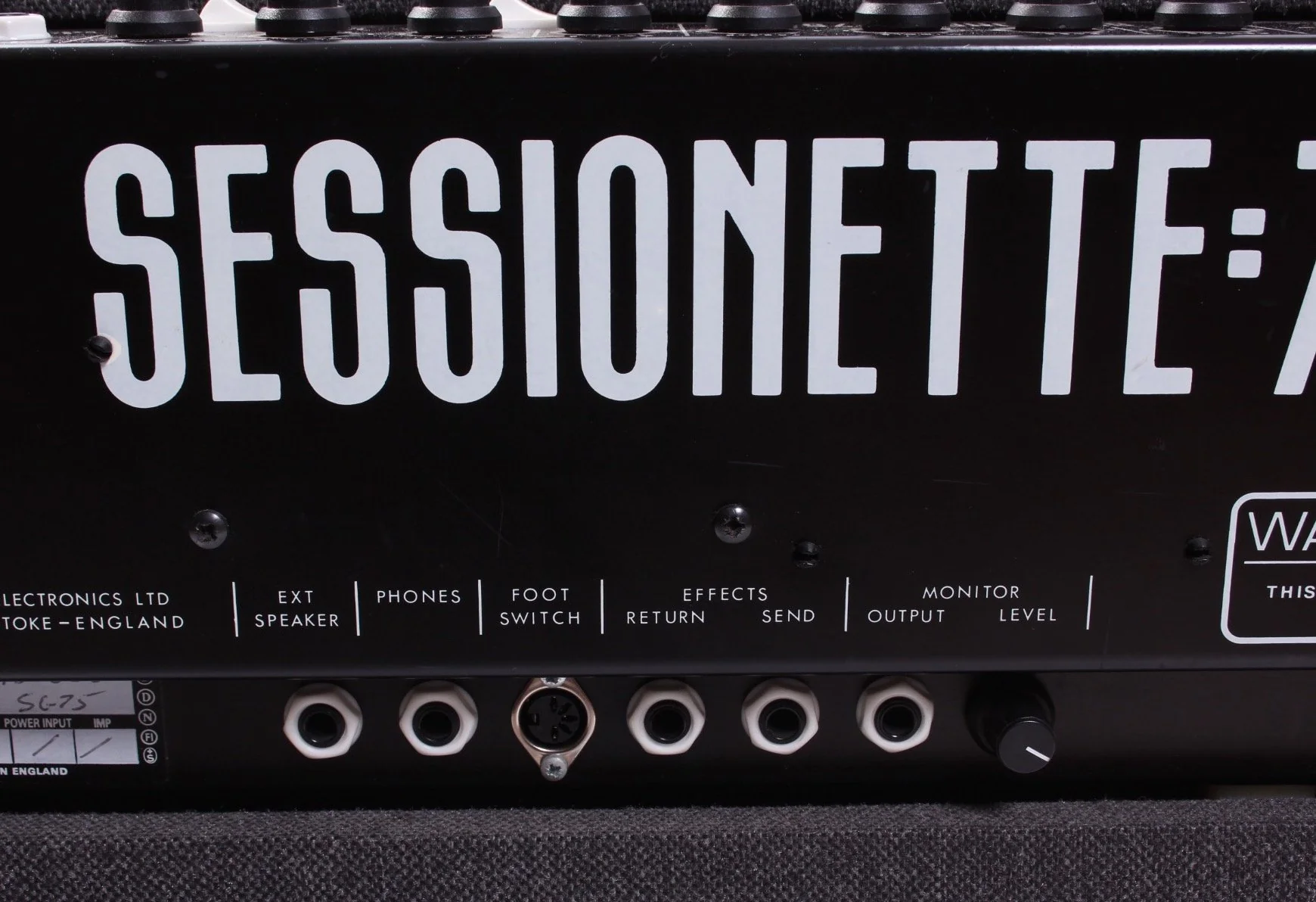 1986 Session Sessionette 75 2x10" Combo - Image 6