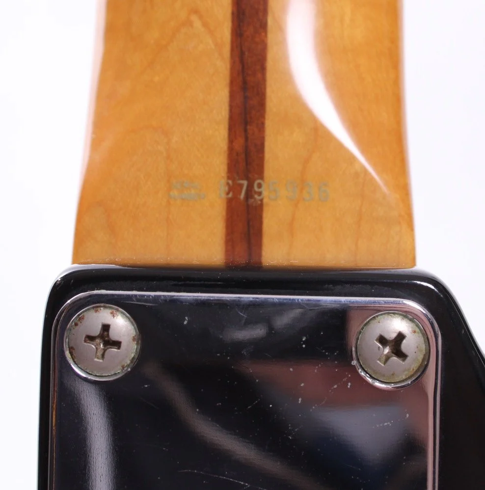 1986 Squier by Fender '57 Reissue Stratocaster black - Image 11