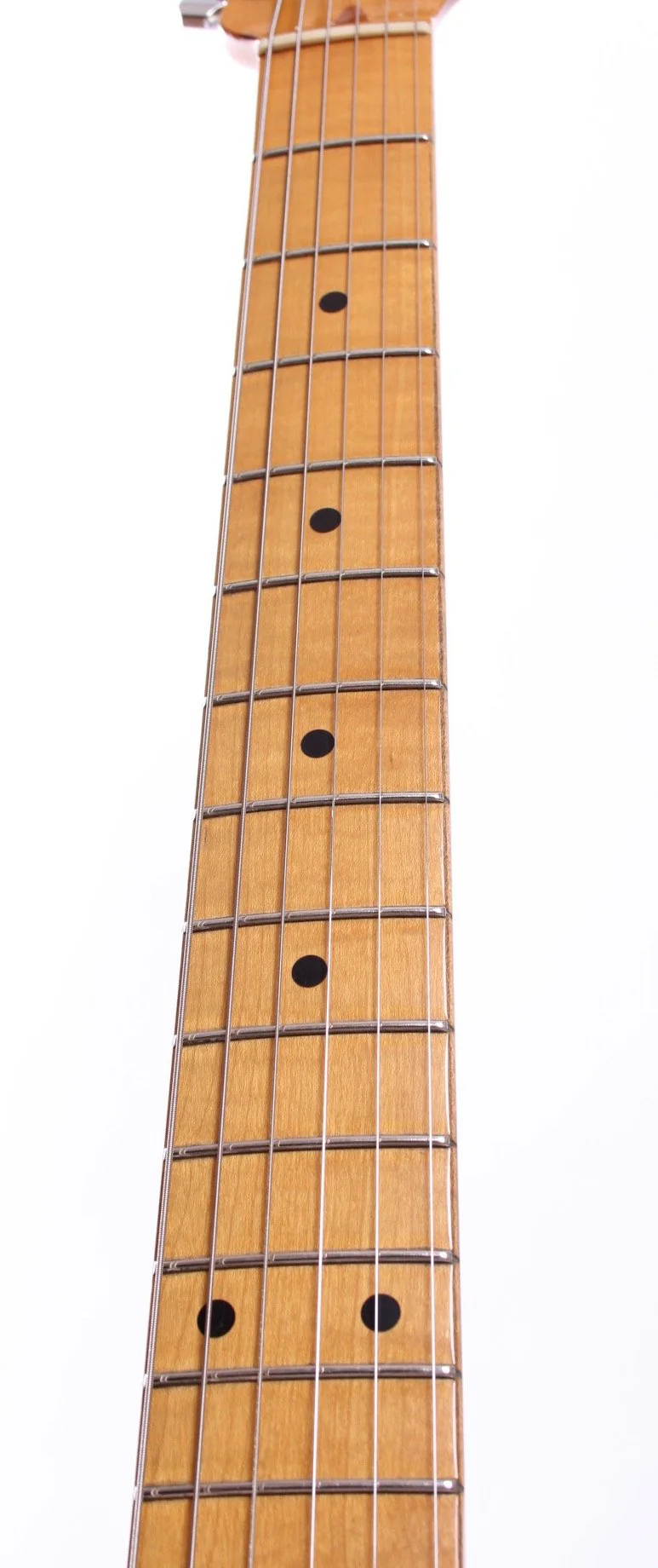 1986 Squier by Fender '57 Reissue Stratocaster black - Image 4