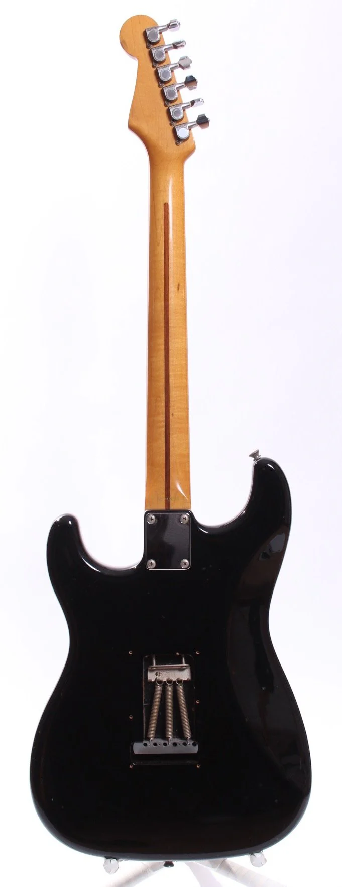 1986 Squier by Fender '57 Reissue Stratocaster black - Image 6