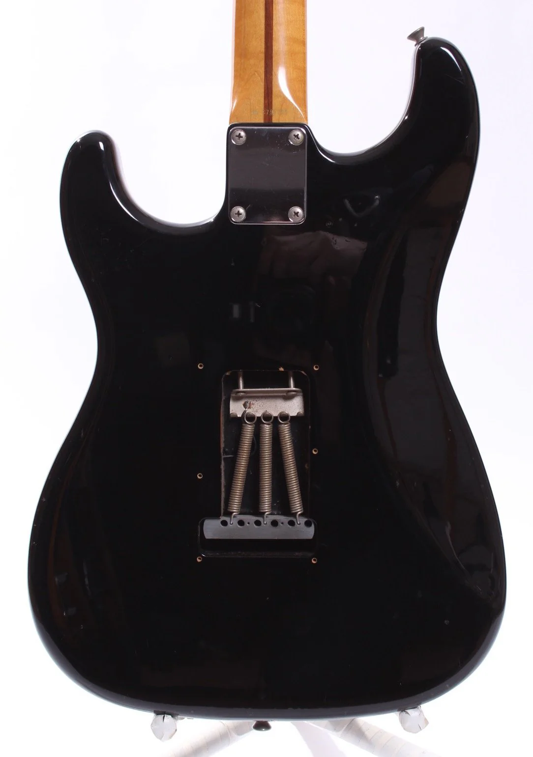 1986 Squier by Fender '57 Reissue Stratocaster black - Image 7