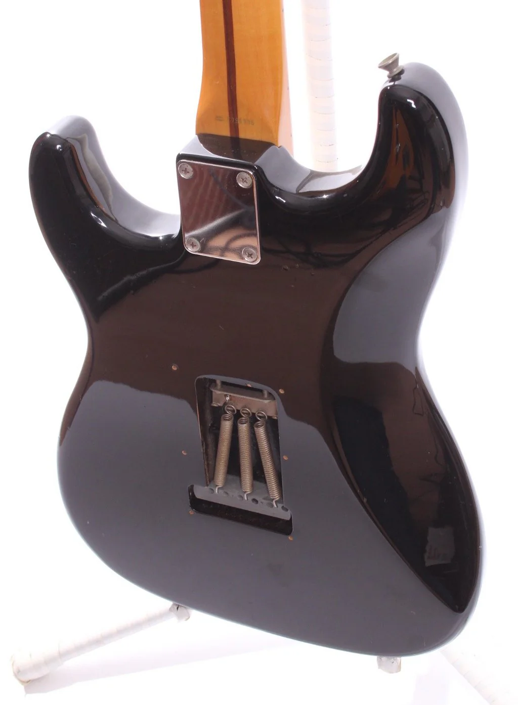 1986 Squier by Fender '57 Reissue Stratocaster black - Image 8
