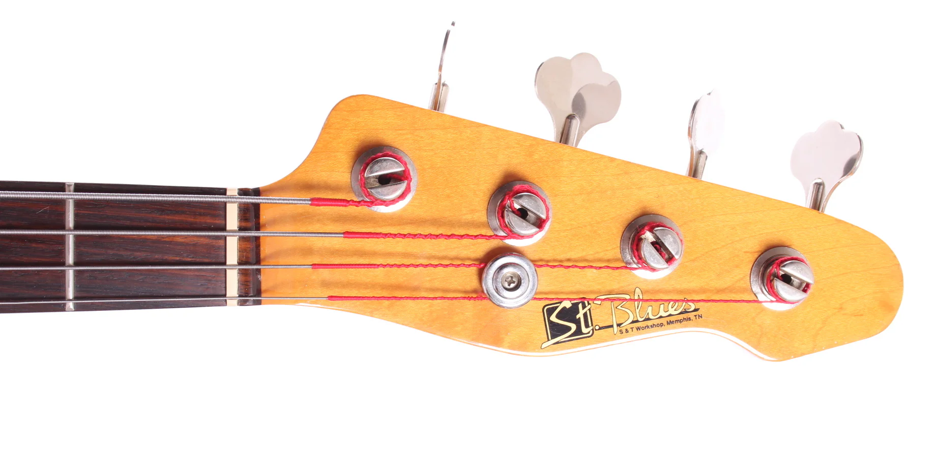 1986 St.Blues King Bass String N Things Memphis sunburst - Image 5