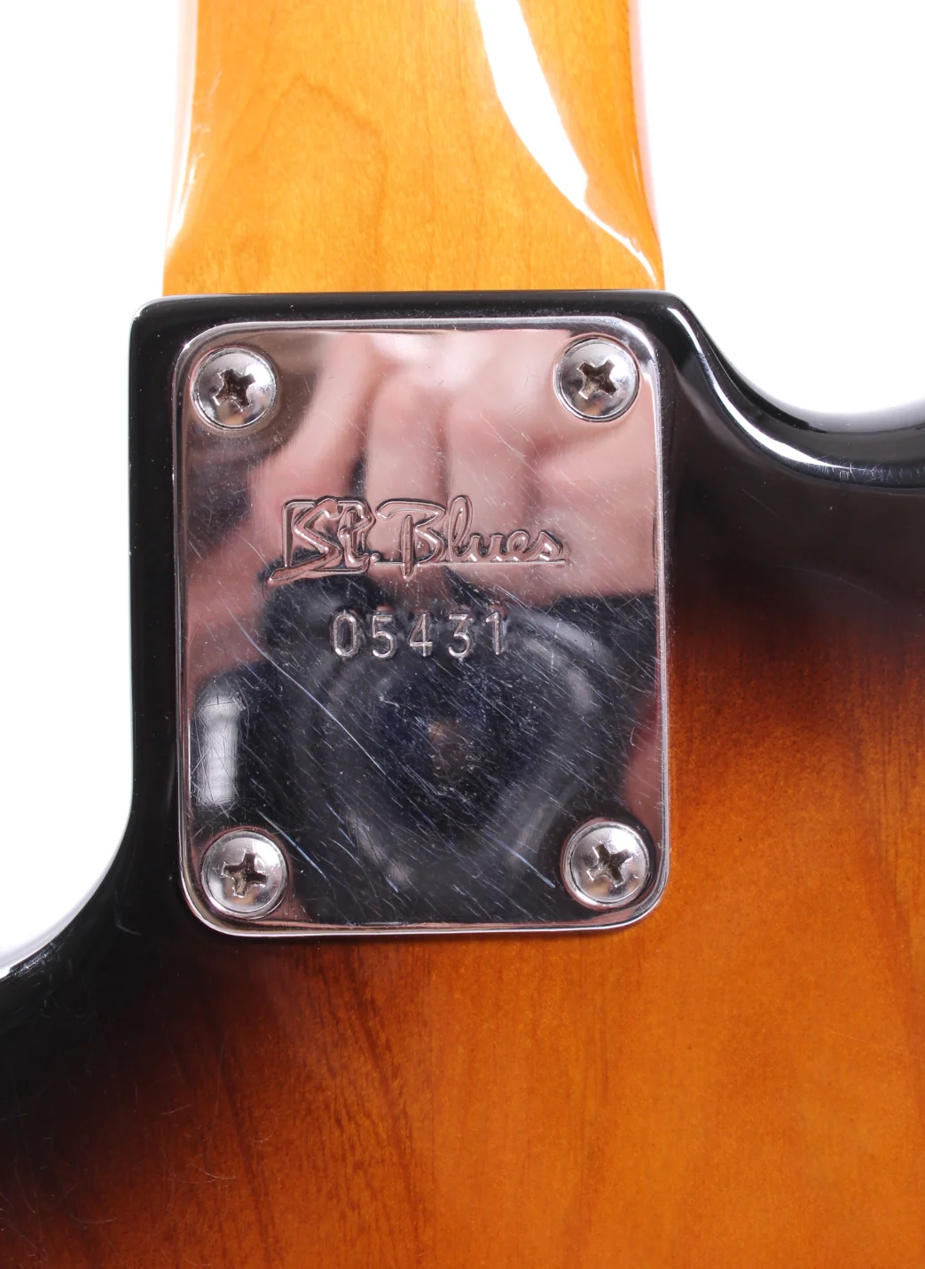 1986 St.Blues King Bass String N Things Memphis sunburst - Image 9