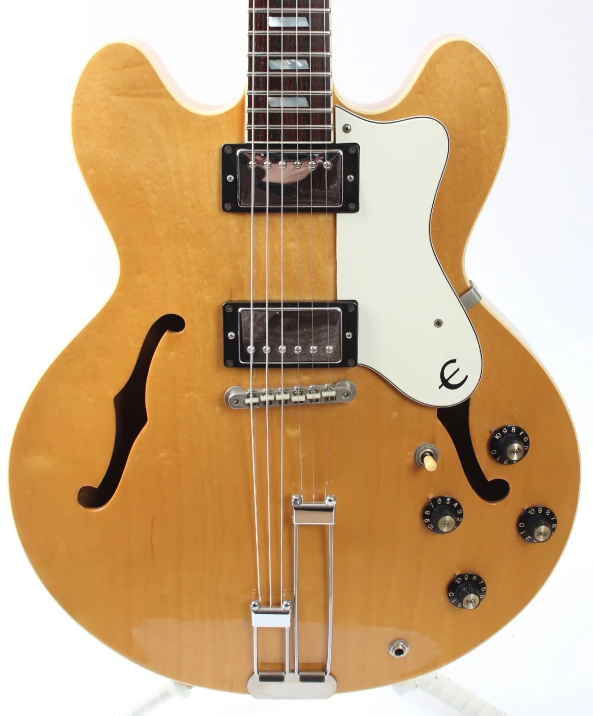1987 Epiphone Riviera natural blonde - Image 2