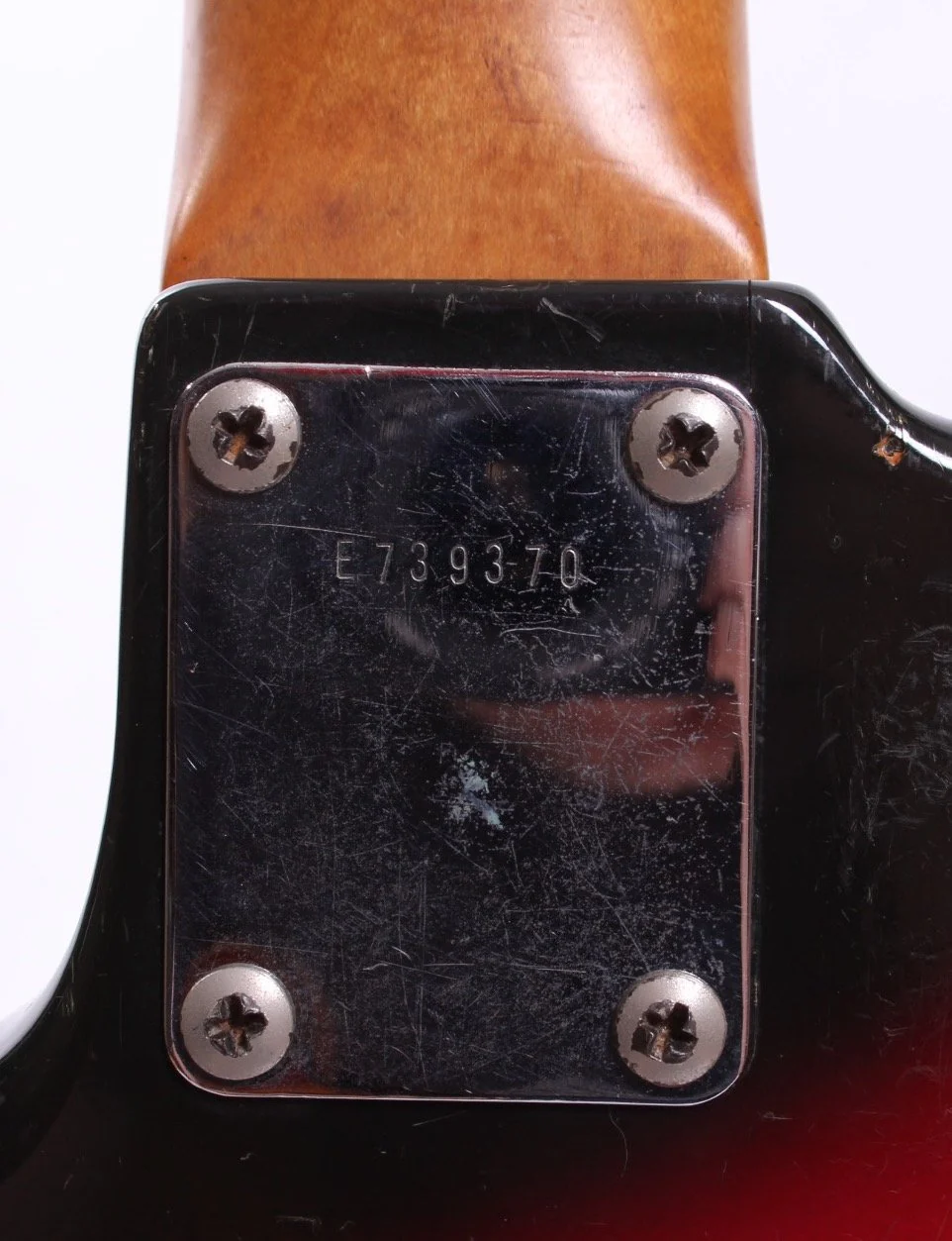 1987 ESP Craft House Custom Shop Jazz Bass Fretless sunburst - Image 11