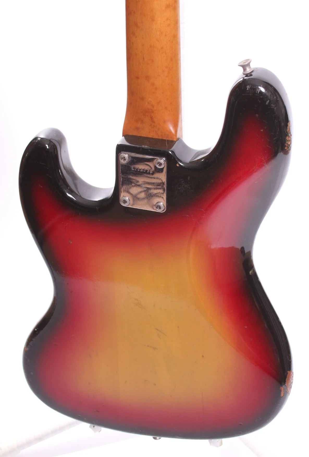 1987 ESP Craft House Custom Shop Jazz Bass Fretless sunburst - Image 8