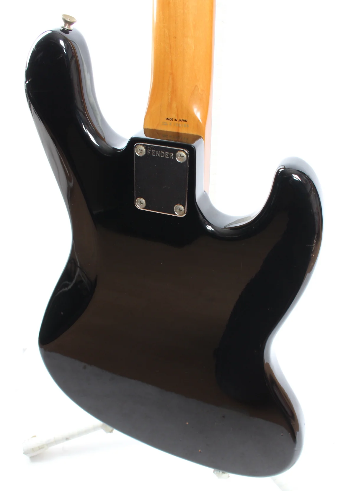 1987 Fender Jazz Bass 62 Reissue Lefty black - Image 8