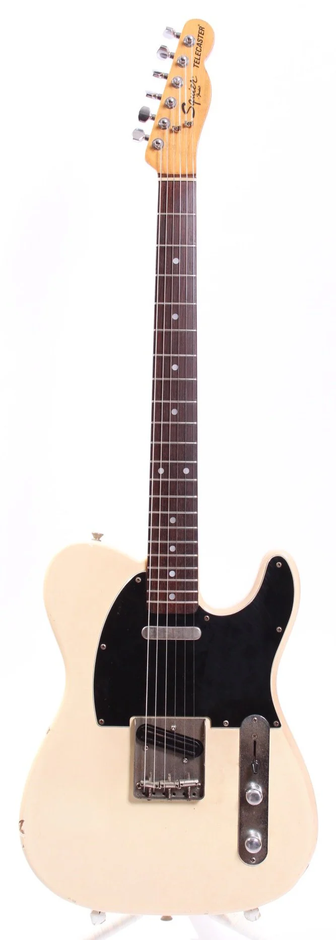 1987 Fender Squier Telecaster 72 Reissue vintage white