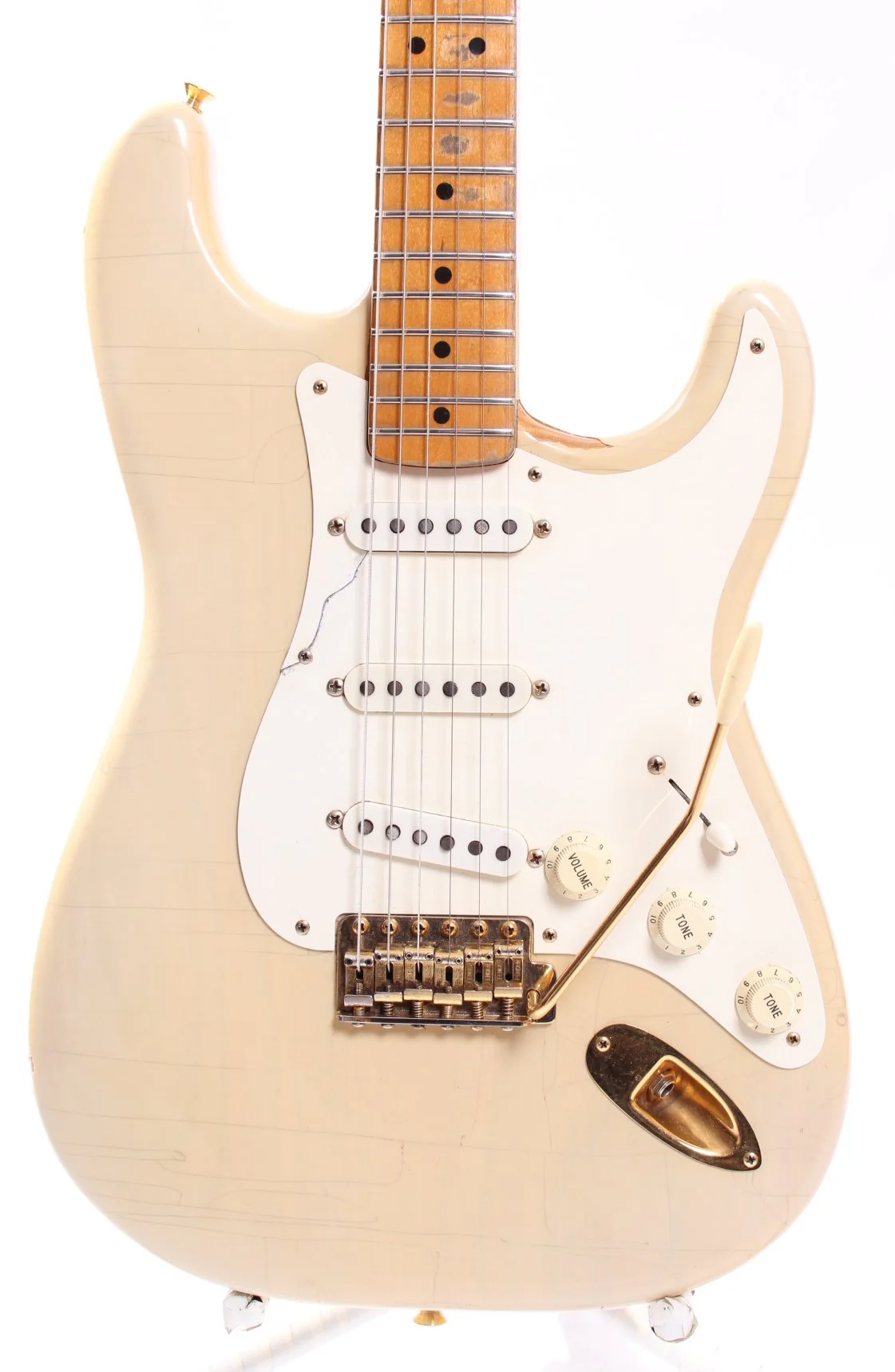 1987 Fender Stratocaster American Vintage 57 Reissue Mary Kaye blonde - Image 2