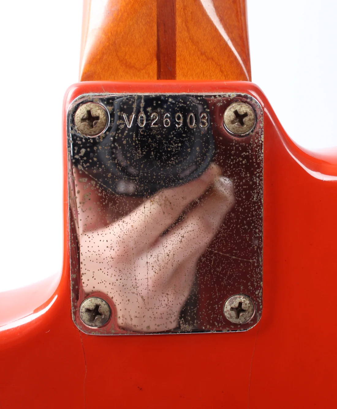 1987 Fender Stratocaster American Vintage 57 Reissue fiesta red - Image 11