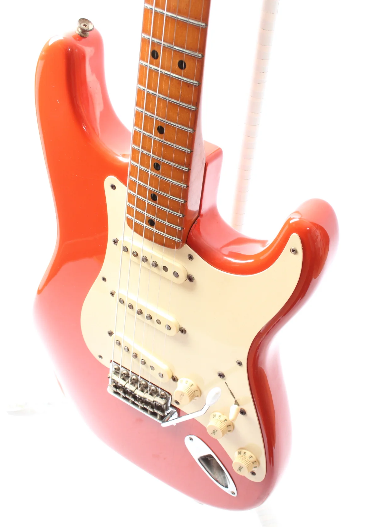 1987 Fender Stratocaster American Vintage 57 Reissue fiesta red - Image 3